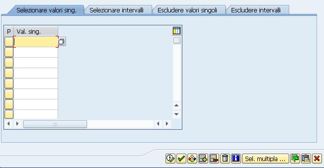 Altri parametri di ricerca, possono essere selezionati cliccando su uno dei quattro radio button. Fig. 5.