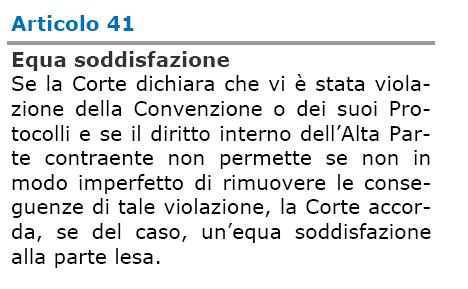 La riparazione Risarcimento economico Non è automatico, deve essere richiesto esplicitamente per i danni morali e materiali entro il termine fissato dall art.