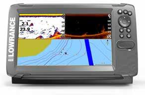 Nuovo fishfinder con sonar grandangolare TripleShot 3-in-1 con copertura CHIRP ad alta frequenza, SideScan e DownScan Imaging.