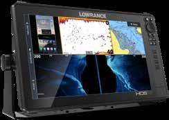 connettività Radar e SonicHub2, compatibile con le più innovative tecnologie sonar quali Active Imaging, StructureScan 3D con Active Imaging, FishReveal e LiveSight, Impermeabile IPX6 e IPX7,