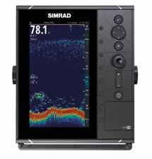 0.17.00 Fishfinder SIMRAD S2009. Display 9,480 x 800 pixels, LED-backlit Colour TFT LCD, luminosità 1200 cd/m2. Combina il modulo Broadband Sounder con tecnologia CHIRP.