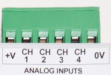 3.4 Ingressi analogici Mettendo Il Dip Switch DS1-10 e il Dip Switch DS1-6 in On, la scheda metterà sulle uscite i 4 segnali analogici presenti sul morsetto M1, ignorando il protocollo DMX.