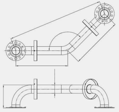 MANIGLIONE 600MM - Ø DIAMETRO 32MM