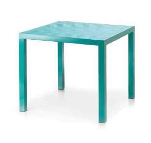 Material: Painted or anodized aluminum frame, Seat in pvc.