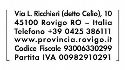 AREA LAVORI PUBBLICI E AMBIENTE Telefono +39 0425 386903 Telefax +39 0425 386950 area.llpp@provincia.rovigo.