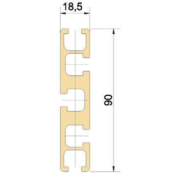 PROFLAT ALLUMNO ALUMNUM PROFLES 5 Codice 1118