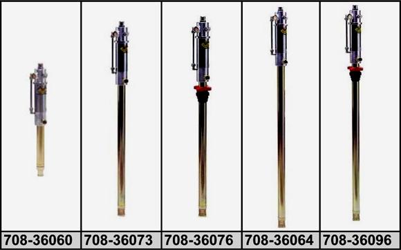 Pompe pneumatiche universali 18 l/min rapporto 5:1 a doppio effetto Pompe Pneumatiche universali a doppio effetto, per la distribuzione di olio anche ad alta densità, adatte a tutte le applicazioni,