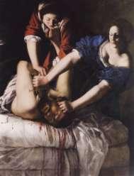 Artemisia Gentileschi, Giuditta e Oloferne, olio su tela, cm 159x126, inv.