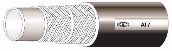 TUI TERMOPLASTICI ALIMENTARI SERIE AT7 THERMOPLASTIC FOOD HOSES AT7 SERIES ALIMENTARRE/ FOOD Caratteristiche tecniche dei tubi alimentari con rinforzo tessile Serie AT7 a norma SAE 100 R7 Technical