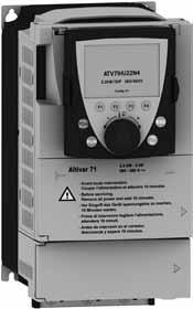 LUB + LUCL0 ATVH0N. LUB + LUCL ATVHUN Riferimento variatore di velocità. LUB + LUCL ATVHUN  LUB + LUCL0 ATVH0N Riferimento variatore di velocità.