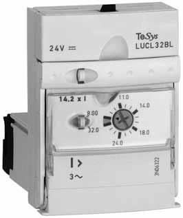 0 Presentazione, descrizione, riferimenti TeSys Unità di controllo magnetico per la protezione dei variatori di velocità e degli avviatori progressivi S (mm / AWG) Presentazione L unità di controllo