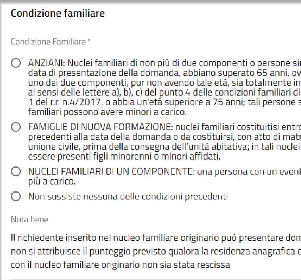 MODULO 3 Condizioni del nucleo