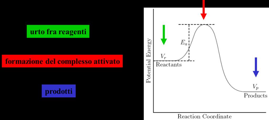 velocità di una reazione chimica Essa