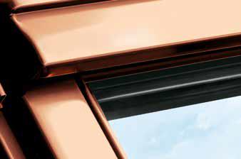 La finestra non richiede manutenzione ed è dotata di una guaina in poliuretano bianco (NCS S 0500-N / ca.