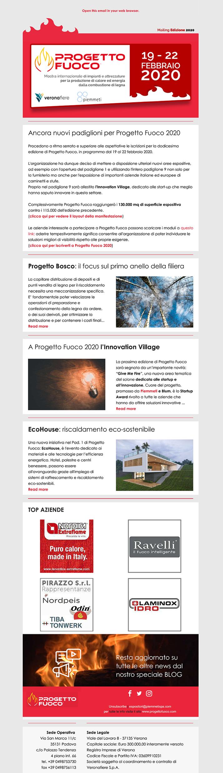 Newsletter Premium Pagina intera