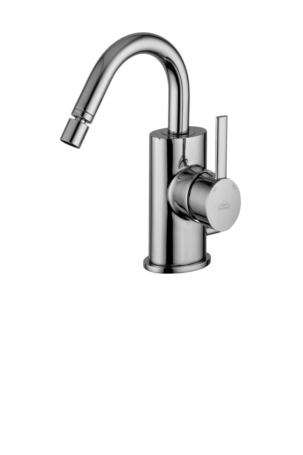 197 340 55 118 Miscelatore bidet con canna orientabile completo di: con snodo e aeratore M16x1 set 2 flessibili inox 3/8 G Bidet mixer with swivelling spout complete with: with swivel joint and