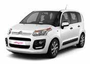 D2 - CITROEN C3 PICASSO or similar CARROZZERIA / BODY Antenna autoradio // antenna 50,00 Barre portapacchi // roof rails 100,00 Calotta retrovisore destro // right cover external rear view 140,00