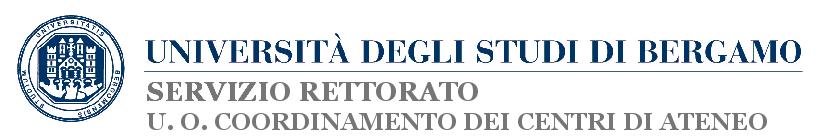 Bergamo, 14/09/2015 prot. 56713/III/12 OGGETTO: Avviso di procedura di valutazione comparativa per l assegnazione di n.