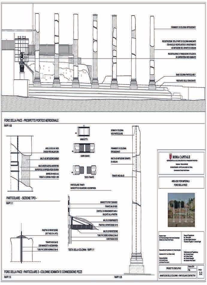 448 REND. DELLA PONT. ACCAD. ROM. D ARCH. VOL. LXXXIX Fig. 14. Templum Pacis. Una delle tavole del progetto di M.