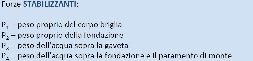 4. DIMENSIONAMENTO e VERIFICA BRIGLIE A GRAVITA Si riporta lo schema logico