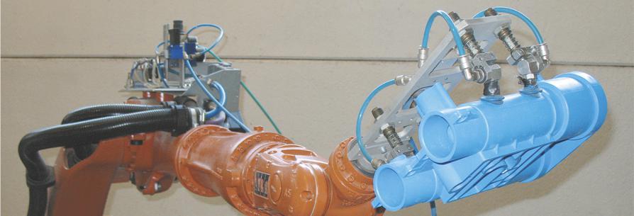 MORETTO FLOWMATIK DRYNG SYSTEM Robot antropomorfo KUKA 22 presse 65