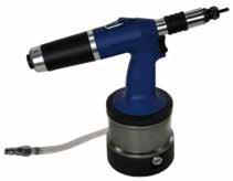 TOOLS FOR RIVET NUTS TT8 CODICE CODE: U08TT10A RIVETTATRICI PNEUMATICHE PER INSERTI FILETTATI PNEUMATIC TOOL