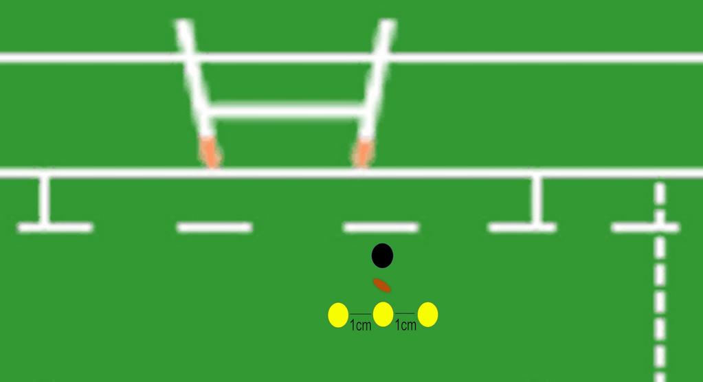 Figura 2: Ogni giocatore sistema altre due miniature, rispettivamente a destra e a sinistra del