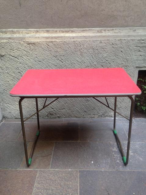 TAVOLI TAVOLOLINO PIANO LAMINATO ROSSO TIPO