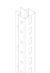 Scaffalatura MAG a 4 montanti Scaffale MAG, Spalla Completa 30 40 50 60 200 30,41 31,27 32,11 32,67-250 39,10 40,39 41,65 42,49-300 47,92 49,21 50,47 51,31 - Piano Completo per Scaffalatura