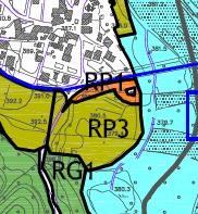 zona di interesse idraulico: variazione da zona RG5 a zona di Parco RP3