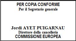 paragrafo 4, del regolamento (CE) n. 794/2004 12, al seguente indirizzo: agri-state-aidsnotifications@ec.europa.eu. Per la Commissione Phil HOGAN Membro della Commissione 12 Regolamento (CE) n.