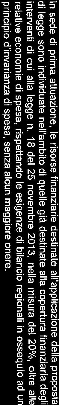 principio d invarianza di spesa, senza alcun maggiore onere. interventi di cui alla legge n.