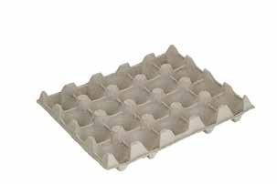 Prodotti commercializzati PLATEAUX - INSERT NAME AVAILABLE DIMENSIONS (LxWxH) NET WEIGHT PIECES PIECES PALLET DIMENSIONS PALLET COPERCHIO UNI + (5x6) M-L GREY 296x296x32 mm 53 g +/- 5% 54 (32 Pack.
