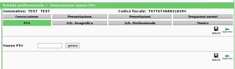 Il codice PIN (Numero Identificazione Personale) presentato a tutti gli operatori dei CpI consente una più rapida e sicura identificazione nel Database del lavoratore