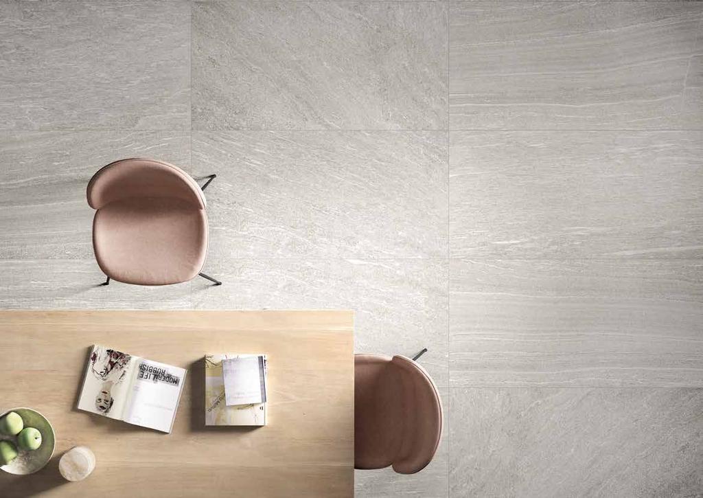 stone look STONE GALLERY quartz ash vals grey vals white burlington honey limestone taupe luserna silver Full body colored porcelain stoneware Gres porcellanato colorato in massa SIZE FORMATI 80x240