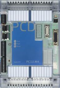 52 Controllori Saia PCD2.Mxxx Il nuovo controllore PCD2.Mx60 si basa su una forma costruttiva piatta e di ingombro ridotto, che viene impiegata già da diversi anni nei settori impiantistici e OEM.