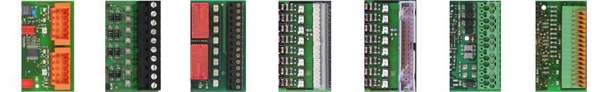 57 Moduli I/O Saia PCD2 innestabili: panoramica e funzioni del Saia PCD2 si possono ampliare a piacere grazie ai molteplici moduli di I/O innestabili e si possono adattare alle esigenze richieste.