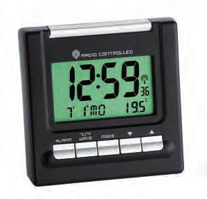 Time Retroilluminata da +1 C a +40 C Alimentazione: 2 batterie AAA (non incluse) Dimensione: 135 x 51 x 81 mm Peso: 155 g TF 98.