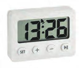 Sveglia con suoneria crescente Timer Cronometro Alimentazione: 1 batteria CR2032 (inclusa) Dimensione: 59 x
