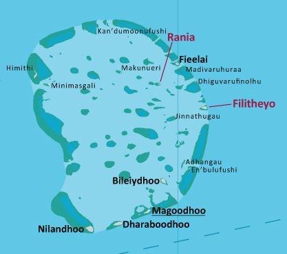 Le attività di campo si svolgeranno sull isola e nel mare di Magoodhoo, che dista circa tre ore di barca veloce dall aeroporto di Malé, la capitale.
