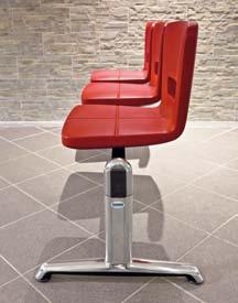 It is possible to replace the seat with a service plane Dimensioni cm. 102x52x45/74h. (2 posti) 152x52x45/74h. (3 posti) 202x52x45/74h. (4 posti) Dimensions cm.