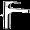 XL basin mixer. Height: 30,6 cm - Interaxis: 18 cm. con scarico click-cklack. with click-clack waste. senza scarico without waste.