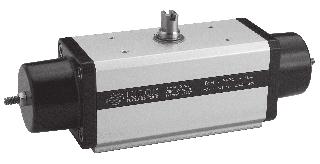 Attuatore pneumatico semplice effetto SR Spring return pneumatic actuator SR type DATI TECNICI Coppia da 15 Nm. a 1920 Nm.