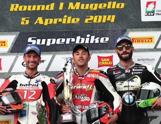 Fantastico esordio al Mugello per il Gara 1 Gara 2 Mugello, 7 aprile 2014. Si è concluso sul tracciato del Mugello il primo appuntamento del Campionato Italiano Velocità categoria Superbike.