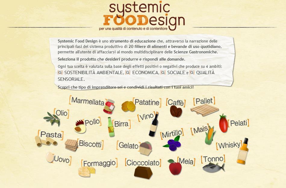 Palm è partner del Systemic Food Design, lo strumento di educazione e