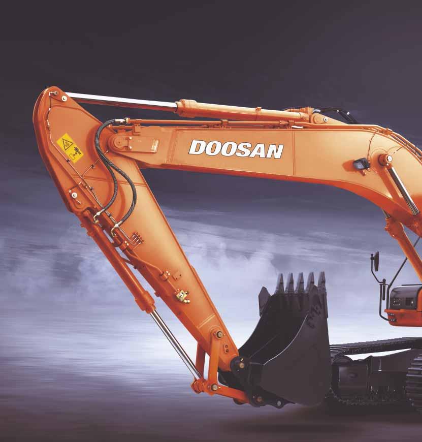 Escavatore idraulico DOOSAN DX225NLC: Un nuovo modello con Ecco le innovazioni!