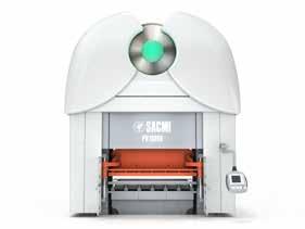 Sacmi PH 16000 Main technical specifications Max. pressing force / Forza di pressatura kn 160000 Clearance between columns / Luce libera orizzontale mm 3200 Max.