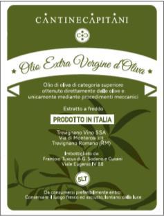 OLIO EXTRA VERGINE D'OLIVA Novità!