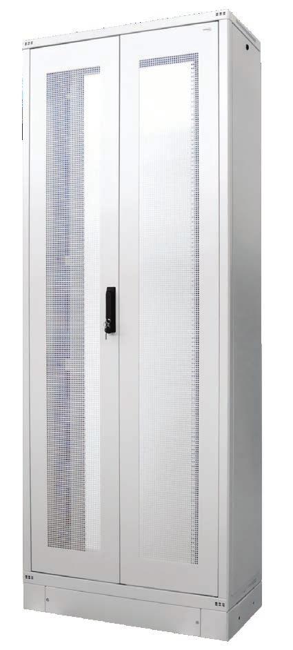 31 Applicazione: Datacom Cabinet con porta doppia in vetro e finitura speciale Applicazione: Datacom con porta anteriore