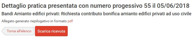 ARCHIVIO ARCHIVIO PRATICHE PRATICHE PRESENTATE E INTEGRAZIONI Dalla pagina principale della piattaforma alla voce Caricamento Pratiche è possibile visualizzare un quadro generale delle pratiche